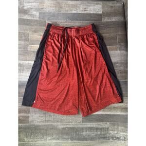 Hibbett Sports Basketball‎ Shorts Red/Black Size Large